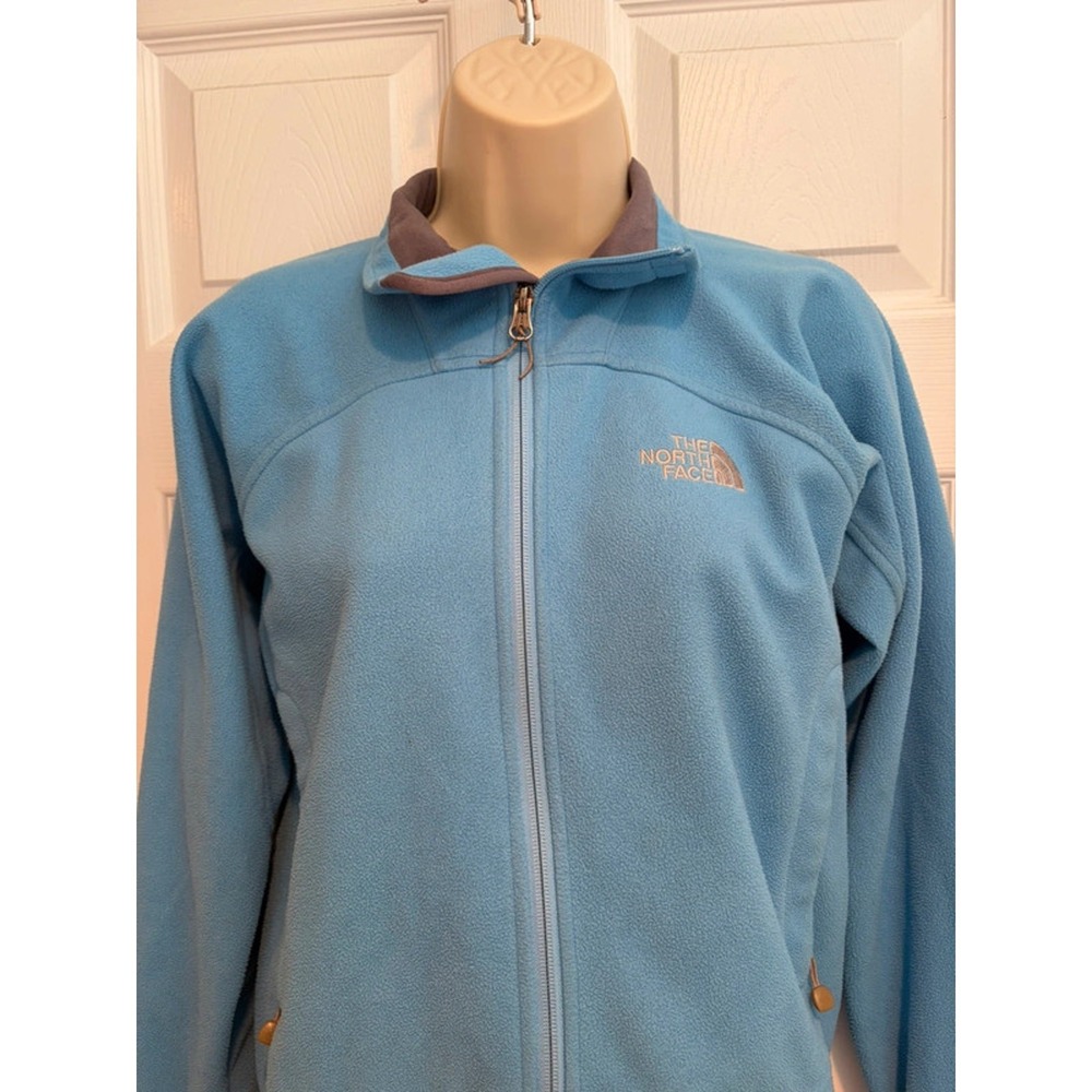 The North Face WindWall TKA Fleece Jacket Womens XS Blue Gorpcore Full Zip